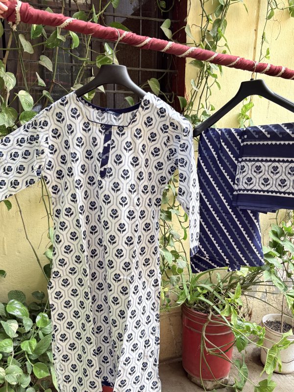 3 Piece Cotton Suit