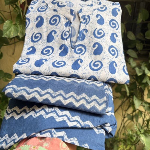 3 Piece Cotton Suit