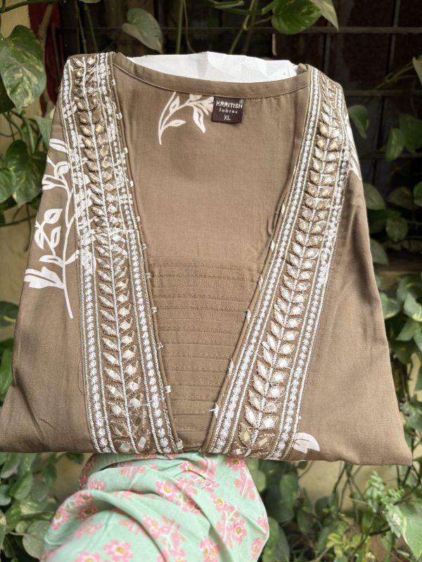 3 Piece Cotton Suit