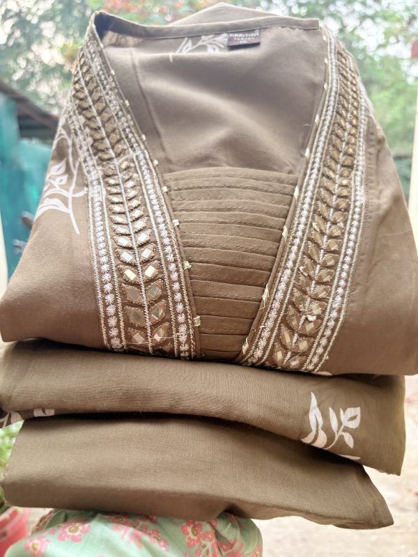 3 Piece Cotton Suit
