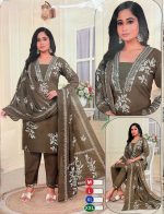 3 Piece Cotton Suit
